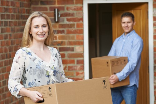 Man and van service helping with a home move in Mazehill