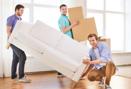 Storage pricing estimate for a household removal job