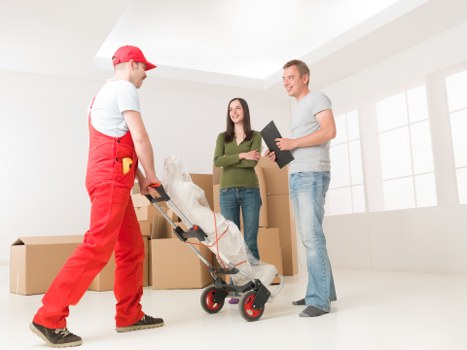 Well-planned storage layout for home or business organization