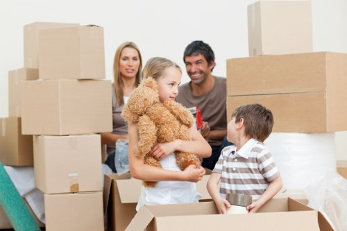 Charity donation collection and sorted reusable items